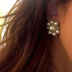 Vintage Pearl Earrings